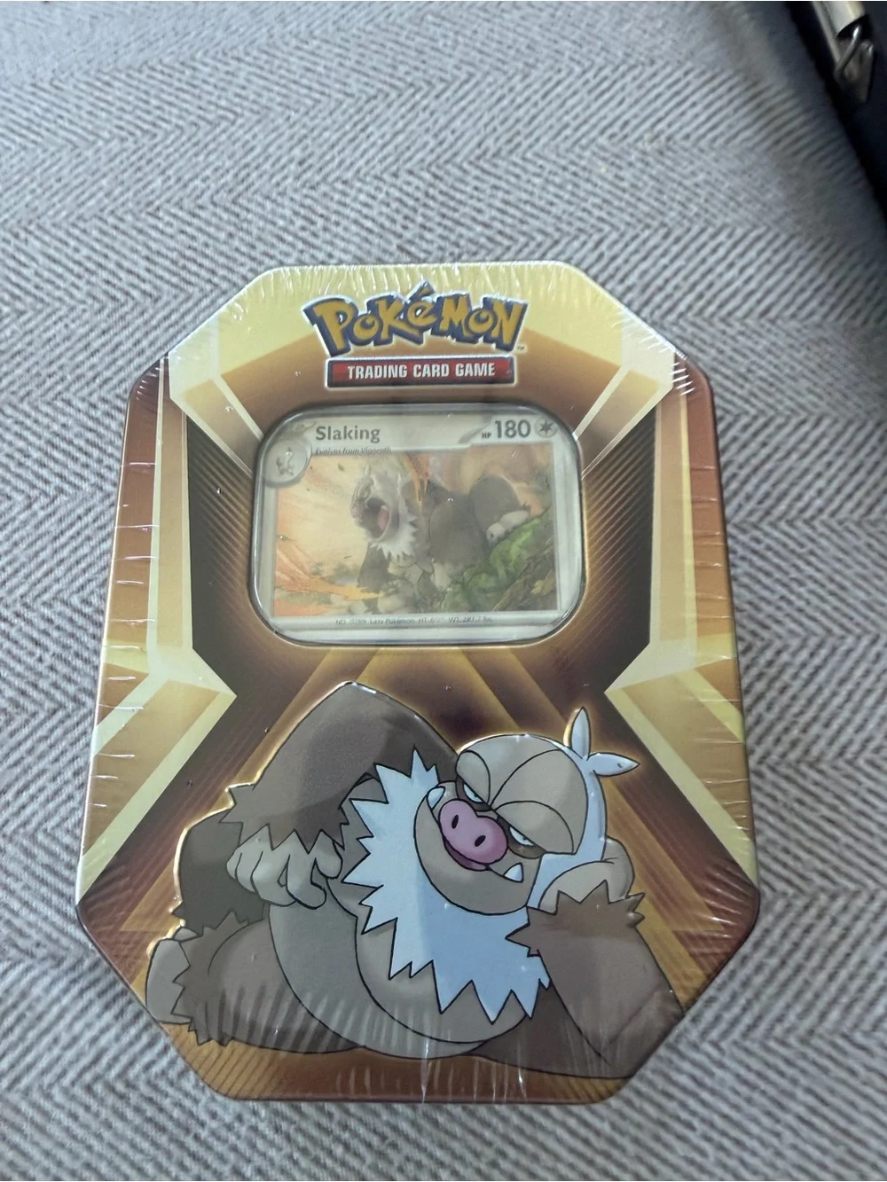 Pokémon Slaking Tin WITH packs- NEW